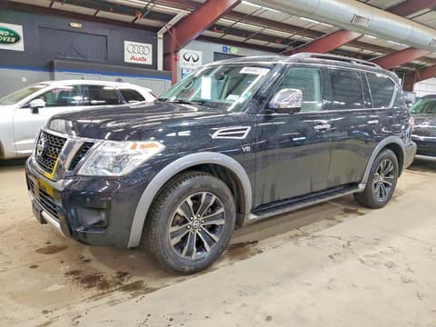 2017 Nissan Armada, VIN JN8AY2NE1H9704653. Фото 1 з 6 з аукціону Copart. Каталог авто зі США OpenDataCar.