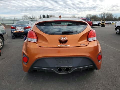2016 Hyundai Veloster, VIN KMHTC6AE6GU263349. Фото 6 з 6 з аукціону Copart. Каталог авто зі США OpenDataCar.