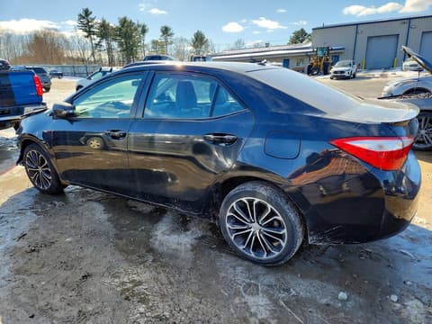 2016 Toyota Corolla, VIN 2T1BURHE9GC607189. Фото 2 из 6 с аукциона Copart. Каталог авто из США OpenDataCar.