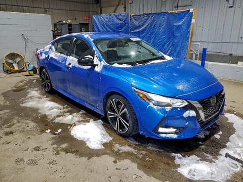 2021 Nissan Sentra, VIN 3N1AB8DV7MY215909. Фото 4 з 6 з аукціону Copart. Каталог авто зі США OpenDataCar.