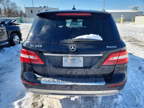 2014 Mercedes-benz ML-Class, VIN 4JGDA5HB0EA267895. Фото 6 з 6 з аукціону Copart. Каталог авто зі США OpenDataCar.
