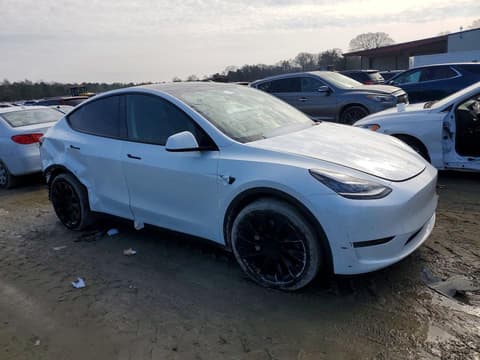 2022 Tesla Model Y, VIN 7SAYGDEE4NA019525. Фото 4 з 6 з аукціону Copart. Каталог авто зі США OpenDataCar.