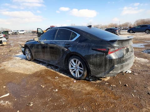 2021 Lexus IS 300, VIN JTHC81F24M5044837. Zdjęcie 2 z 6 z aukcji Copart. Katalog aut z USA OpenDataCar.