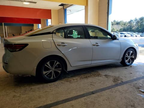 2021 Nissan Sentra, VIN 3N1AB8CV5MY260946. Фото 3 з 6 з аукціону Copart. Каталог авто зі США OpenDataCar.