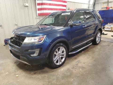 2017 Ford Explorer, VIN 1FM5K8F88HGA46413. Фото 1 з 6 з аукціону Copart. Каталог авто зі США OpenDataCar.