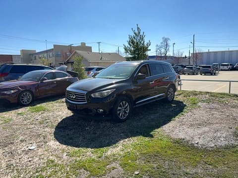 2014 Infiniti QX60, VIN 5N1AL0MM2EC524938. Zdjęcie 2 z 6 z aukcji Copart. Katalog aut z USA OpenDataCar.