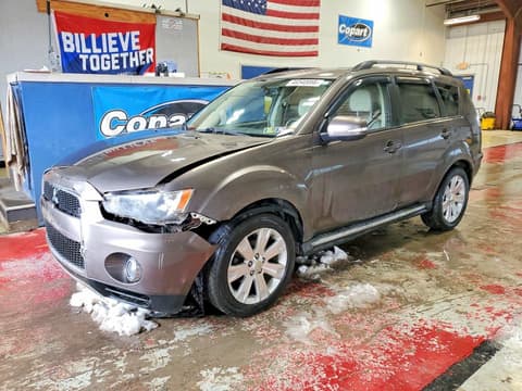 2012 Mitsubishi Outlander, VIN JA4JT3AW2CU000671. Фото 1 з 6 з аукціону Copart. Каталог авто зі США OpenDataCar.