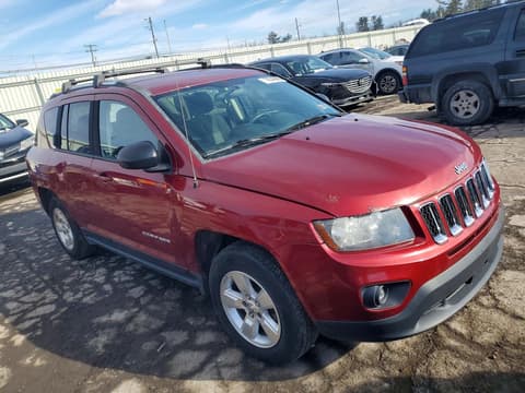 2014 Jeep Compass, VIN 1C4NJCBA4ED925066. Фото 4 з 6 з аукціону Copart. Каталог авто зі США OpenDataCar.