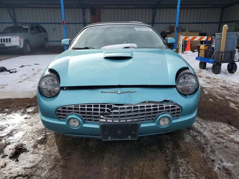 2002 Ford Thunderbird, VIN 1FAHP60A82Y123596. Zdjęcie 5 z 6 z aukcji Copart. Katalog aut z USA OpenDataCar.