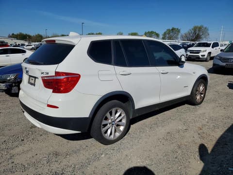 2013 Bmw X3, VIN 5UXWX9C53D0A12815. Фото 3 из 6 с аукциона Copart. Каталог авто из США OpenDataCar.