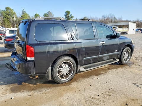 2007 Nissan Armada, VIN 5N1BA08AX7N714035. Photo 3 of 6 from Copart auction. OpenDataCar US salvage catalog.