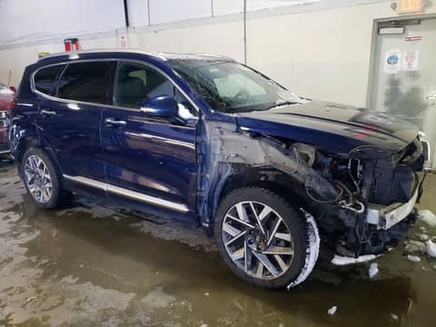 2022 Hyundai Santa Fe, VIN 5NMS5DAL2NH464022. Фото 4 из 6 с аукциона Copart. Каталог авто из США OpenDataCar.