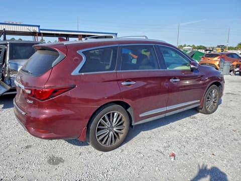 2019 Infiniti QX60, VIN 5N1DL0MN0KC528472. Фото 3 из 6 с аукциона Copart. Каталог авто из США OpenDataCar.