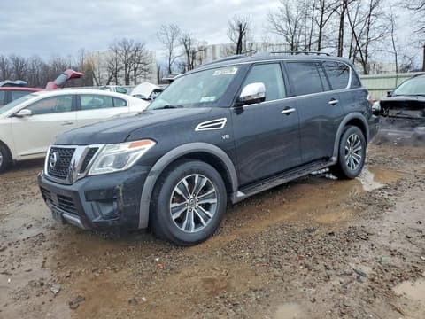 2020 Nissan Armada, VIN JN8AY2NC5L9617085. Фото 1 з 6 з аукціону Copart. Каталог авто зі США OpenDataCar.
