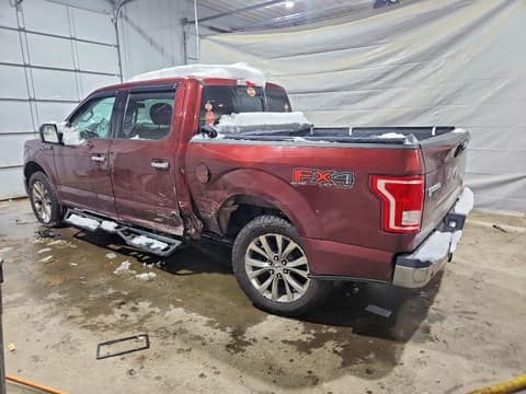 2017 Ford F-150 Lightning, VIN 1FTEW1EFXHFA62585. Фото 2 з 6 з аукціону Copart. Каталог авто зі США OpenDataCar.