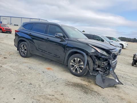 2021 Toyota Highlander, VIN 5TDGZRBH6MS087014. Фото 4 з 6 з аукціону Copart. Каталог авто зі США OpenDataCar.
