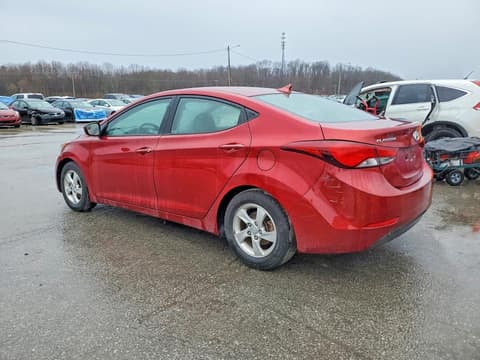2015 Hyundai Elantra, VIN 5NPDH4AE1FH575540. Фото 2 з 6 з аукціону Copart. Каталог авто зі США OpenDataCar.