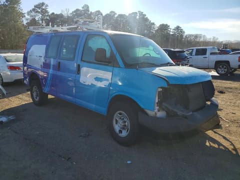 2021 Chevrolet Express 2500, VIN 1GCWGAF76M1160772. Фото 4 з 6 з аукціону Copart. Каталог авто зі США OpenDataCar.