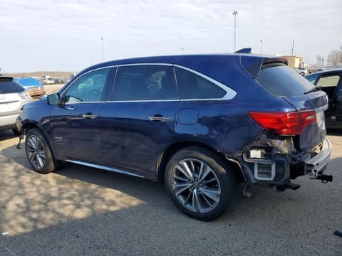 2017 Acura MDX, VIN 5FRYD4H50HB014717. Фото 2 з 6 з аукціону Copart. Каталог авто зі США OpenDataCar.