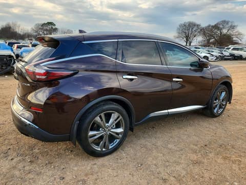 2019 Nissan Murano, VIN 5N1AZ2MJ2KN124314. Фото 3 з 6 з аукціону Copart. Каталог авто зі США OpenDataCar.