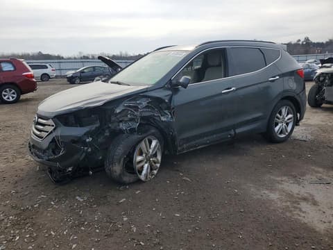 2013 Hyundai Santa Fe, VIN 5XYZU3LA8DG073019. Фото 1 з 6 з аукціону Copart. Каталог авто зі США OpenDataCar.