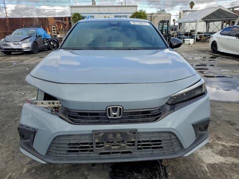 2022 Honda Civic, VIN 2HGFE2F57NH606412. Zdjęcie 5 z 6 z aukcji Copart. Katalog aut z USA OpenDataCar.