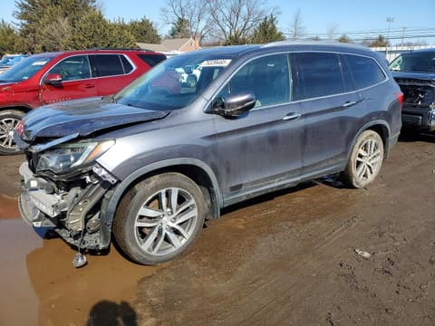 2016 Honda Pilot, VIN 5FNYF6H91GB052241. Photo 1 of 6 from Copart auction. OpenDataCar US salvage catalog.