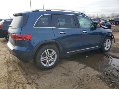 2020 Mercedes-benz GLB-Class, VIN W1N4M4HB4LW041809. Фото 3 з 6 з аукціону Copart. Каталог авто зі США OpenDataCar.