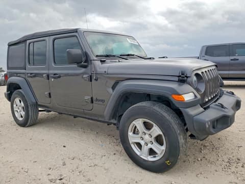 2022 Jeep Wrangler Unlimited, VIN 1C4HJXDM2NW225644. Фото 4 з 6 з аукціону Copart. Каталог авто зі США OpenDataCar.