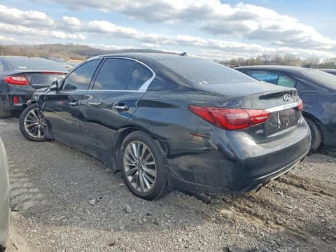 2020 Infiniti Q50, VIN JN1EV7AR4LM252444. Фото 2 з 6 з аукціону Copart. Каталог авто зі США OpenDataCar.