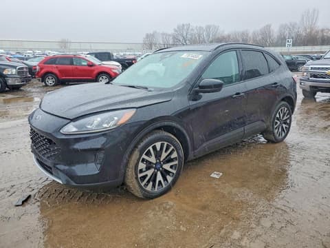 2020 Ford Escape, VIN 1FMCU9BZ0LUC12410. Фото 1 з 6 з аукціону Copart. Каталог авто зі США OpenDataCar.