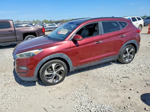 2016 Hyundai Tucson, VIN KM8J33A20GU144580. Фото 1 из 6 с аукциона Copart. Каталог авто из США OpenDataCar.