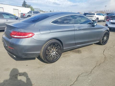 2017 Mercedes-benz C-Class, VIN WDDWJ4JB8HF428752. Фото 3 из 6 с аукциона Copart. Каталог авто из США OpenDataCar.