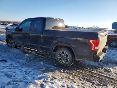 2017 Ford F-150, VIN 1FTEX1CF8HKC39402. Фото 2 з 6 з аукціону Copart. Каталог авто зі США OpenDataCar.