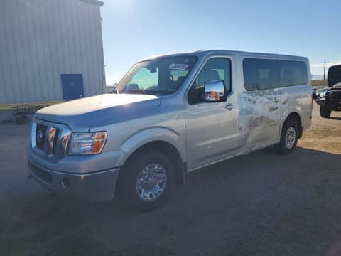 2021 Nissan NV3500, VIN 5BZAF0AA0MN850844. Фото 1 з 6 з аукціону Copart. Каталог авто зі США OpenDataCar.