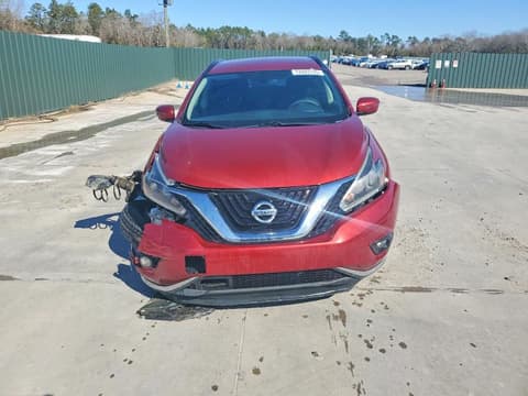2018 Nissan Murano, VIN 5N1AZ2MGXJN110549. Фото 5 з 6 з аукціону Copart. Каталог авто зі США OpenDataCar.