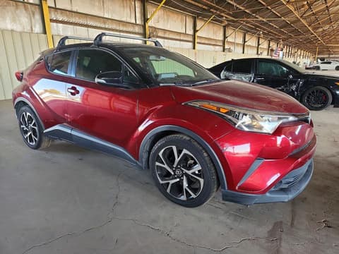 2019 Toyota C-HR, VIN JTNKHMBX0K1037559. Фото 4 з 6 з аукціону Copart. Каталог авто зі США OpenDataCar.