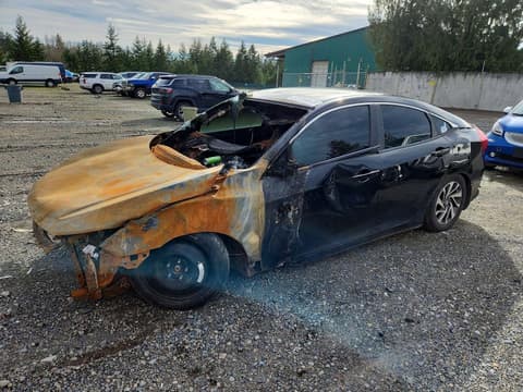 2016 Honda Civic, VIN 2HGFC2F70GH544569. Фото 1 из 6 с аукциона Copart. Каталог авто из США OpenDataCar.