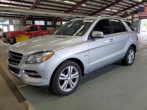 2012 Mercedes-benz ML-Class, VIN 4JGDA2EB6CA033017. Фото 1 з 6 з аукціону Copart. Каталог авто зі США OpenDataCar.