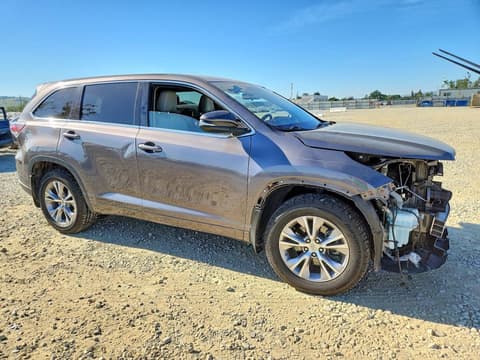 2015 Toyota Highlander, VIN 5TDBKRFHXFS222300. Zdjęcie 4 z 6 z aukcji Copart. Katalog aut z USA OpenDataCar.