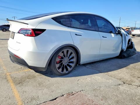 2023 Tesla Model Y, VIN 7SAYGDEF3PF784465. Фото 3 з 6 з аукціону Copart. Каталог авто зі США OpenDataCar.