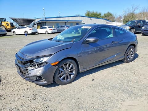 2019 Honda Civic, VIN 2HGFC3B38KH351426. Фото 1 з 6 з аукціону Copart. Каталог авто зі США OpenDataCar.