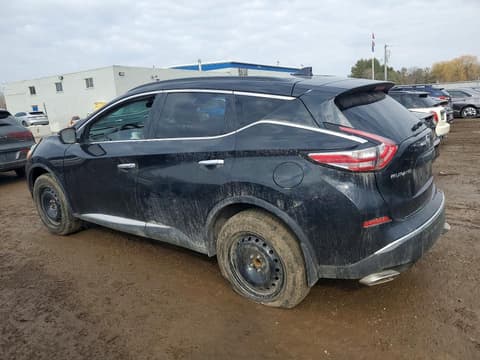 2017 Nissan Murano, VIN 5N1AZ2MG7HN117162. Фото 2 з 6 з аукціону Copart. Каталог авто зі США OpenDataCar.