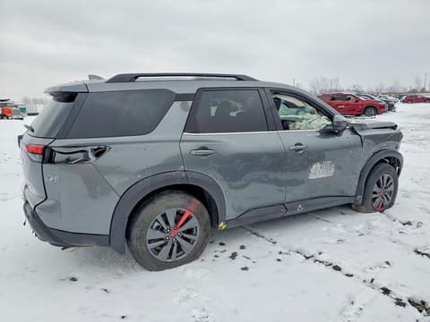 2022 Nissan Pathfinder, VIN 5N1DR3BD8NC239595. Фото 3 з 6 з аукціону Copart. Каталог авто зі США OpenDataCar.