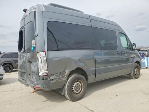2019 Mercedes-benz Sprinter, VIN W1Z4EFHY9KP203020. Photo 3 of 6 from Copart auction. OpenDataCar US salvage catalog.
