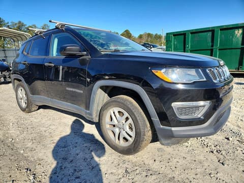 2018 Jeep Compass, VIN 3C4NJDAB7JT144806. Фото 4 з 6 з аукціону Copart. Каталог авто зі США OpenDataCar.