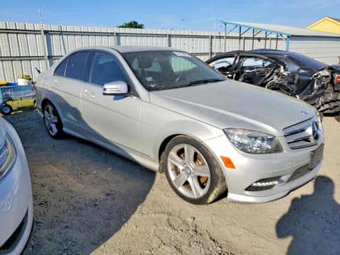 2011 Mercedes-benz C-Class, VIN WDDGF8BB2BR166387. Фото 4 з 6 з аукціону Copart. Каталог авто зі США OpenDataCar.