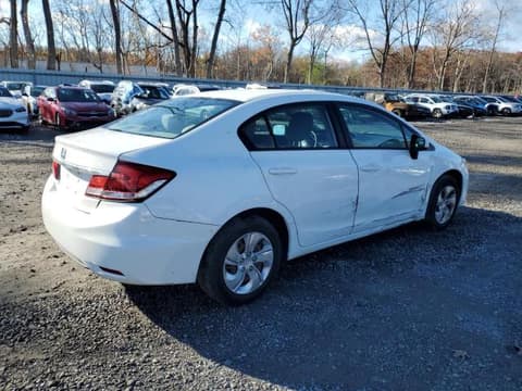 2014 Honda Civic, VIN 2HGFB2F5XEH519211. Фото 3 з 6 з аукціону Copart. Каталог авто зі США OpenDataCar.