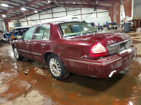 2009 Mercury Grand Marquis, VIN 2MEHM75V09X609543. Фото 2 з 6 з аукціону Copart. Каталог авто зі США OpenDataCar.