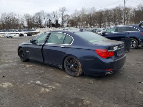 2012 Bmw 7 Series, VIN WBAKC8C54CC436498. Фото 2 з 6 з аукціону Copart. Каталог авто зі США OpenDataCar.